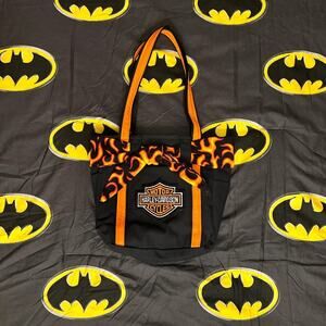 Custom Harley Davidson Motorcycles Logo Patch Bag Purse